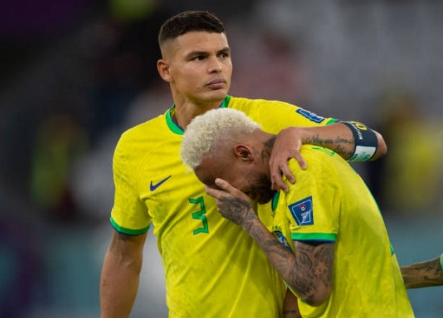 Brazil captain Silva admits agony of World Cup exit - Bóng Đá