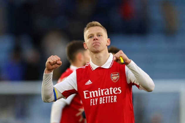 Oleksandr Zinchenko stats and ratings from Arsenal win over Leicester - Bóng Đá