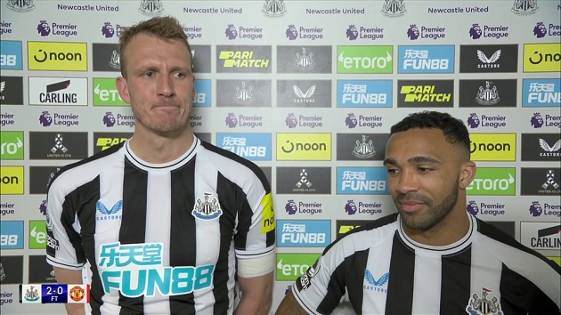 Newcastle striker Callum Wilson speaking to Sky Sports - Bóng Đá