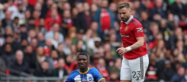 Luke Shaw shines yet again at the heart of defence and is Manchester United’s most improved player - Bóng Đá