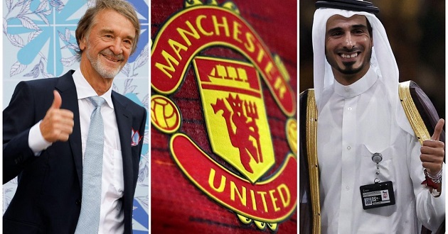 Sheikh Jassim và Sir Ratcliffe là hai đối thủ chính trong việc mua lại Man Utd.
