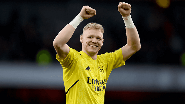 Arsenal goalkeeper Aaron Ramsdale is set to be rewarded with a new long-term contract after impressive displays this season - Bóng Đá