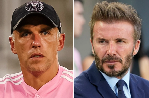 Phil Neville sacked by Inter Miami as former Man Utd team-mate David Beckham brutally swings axe following fan fury - Bóng Đá