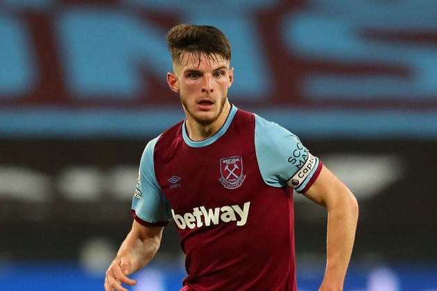West Ham demand Premier League record fee for Arsenal and Manchester United target Declan Rice - Bóng Đá