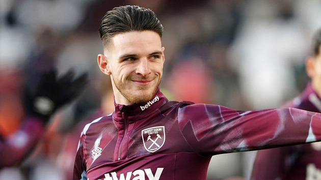Declan Rice set for Arsenal medical after cutting holiday short to return to London - Bóng Đá