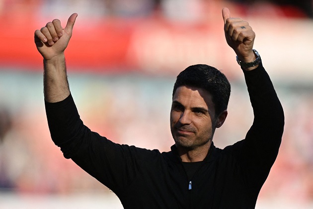"Arteta hoàn thành một khối lượng công việc đồ sộ ở hậu trường"