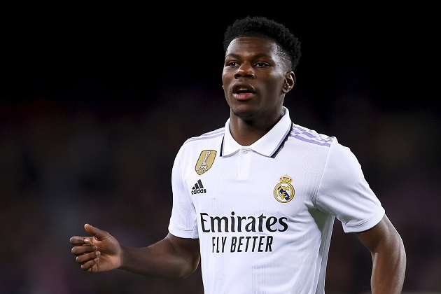 Manchester United are one of the possible destinations for Real Madrid midfielder Aurelian Tchouameni - Bóng Đá