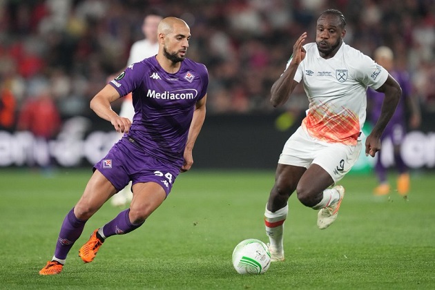 Alfredo Pedulla, Fiorentina & Man Utd already in transfer talks over Sofyan Amrabat - Bóng Đá