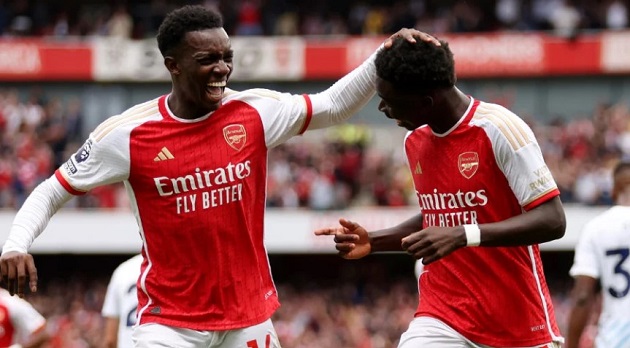 ‘Unreal’: Eddie Nketiah blown away by 21-year-old Arsenal player vs Forest today - Bóng Đá