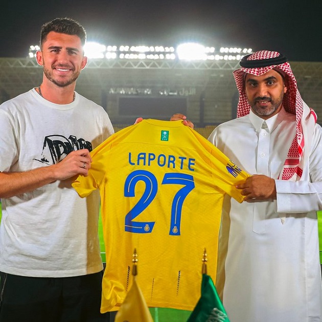 CHÍNH THỨC! Laporte trở thành đồng đội của Ronaldo - Bóng Đá