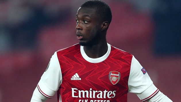 Arsenal ‘reject’ offer from rival as Nicolas Pepe transfer update emerges - Bóng Đá