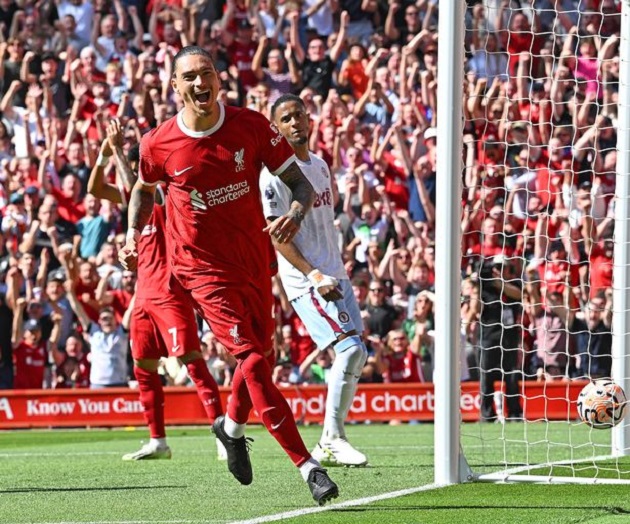 5 điểm nhấn Liverpool 3-0 Aston Villa: - Bóng Đá
