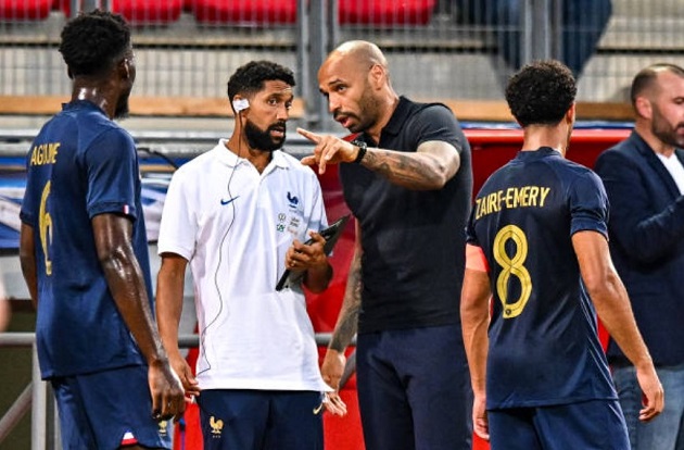 Thierry Henry's French U21s put on a show in his first game in charge - Bóng Đá