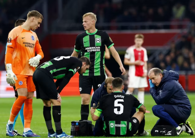 Roberto De Zerbi provides injury update on Brighton & Hove Albion trio after Ajax win - Bóng Đá