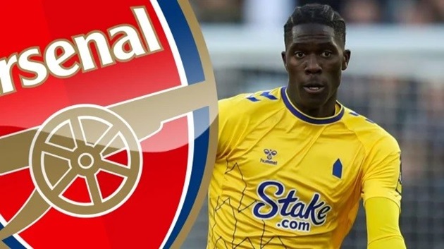Arsenal are 'drawing up reports' on Everton midfielder Amadou Onana - Bóng Đá
