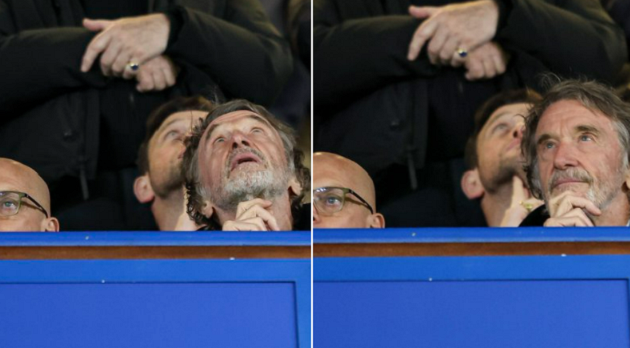 Jim Ratcliffe pictured looking gloomy as Manchester United suffer last-gasp 4-3 loss to Chelsea - Bóng Đá