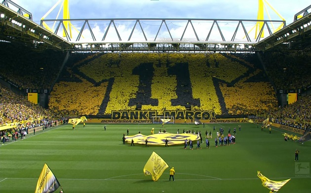 Cảm động ngày CĐV Dortmund chia tay Marco Reus - Bóng Đá