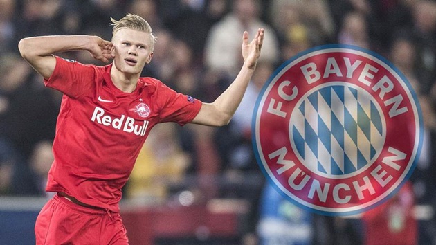 Bayern Munich quan tâm đến Erling Haaland của RB Salzburg - Bóng Đá