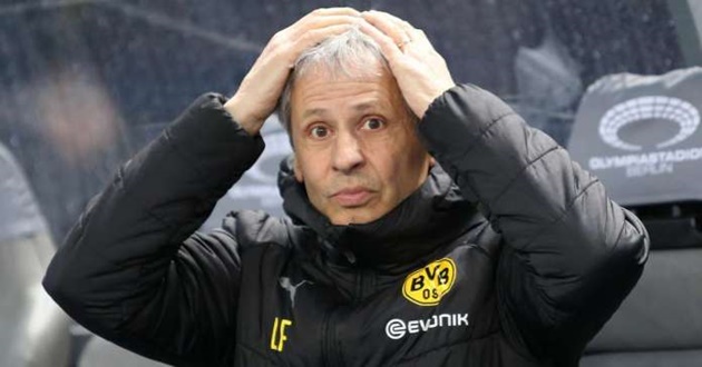 Rumour: Lucien Favre has one game to save Borussia Dortmund job - Bóng Đá