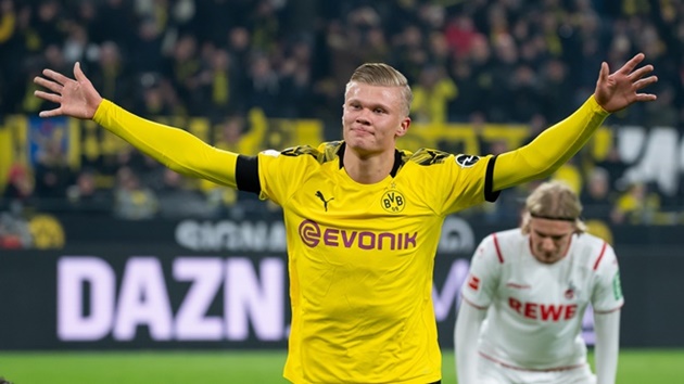 Borussia Dortmund teammates rave about free-scoring Erling Haaland - Bóng Đá