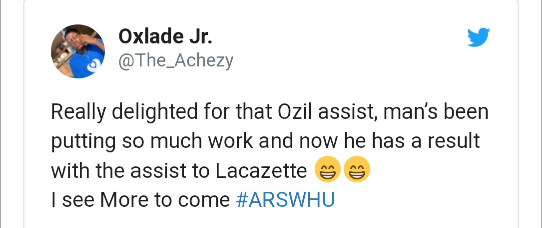 Arsenal fans react to ozil - Bóng Đá