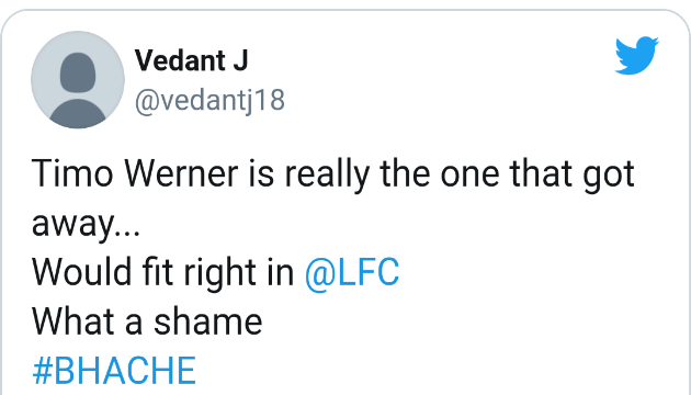 Liverpool fans react to Werner's debut - Bóng Đá