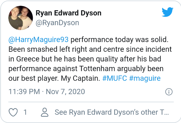 Man utd fans react to maguire's performance - Bóng Đá