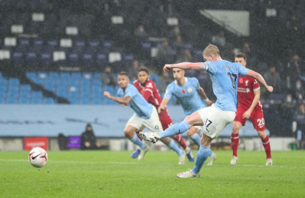 TRỰC TIẾP Man City 1-1 Liverpool (H1): De Bruyne bỏ lỡ penalty! - Bóng Đá
