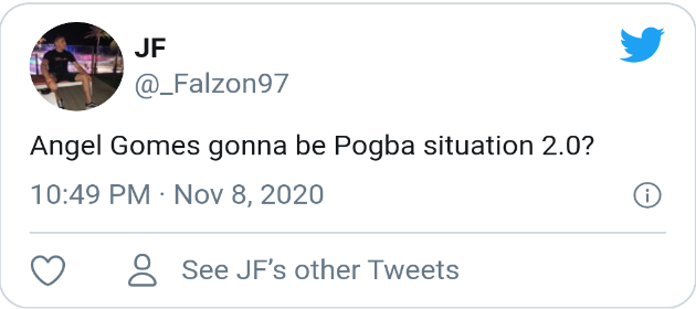 United fans react to Angel Gomes’ latest wonder goal - Bóng Đá