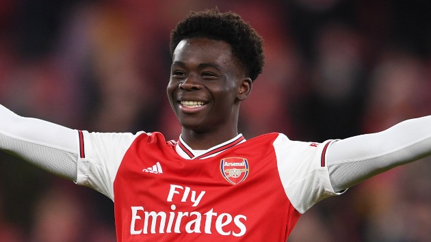 Bukayo Saka's stats - Bóng Đá