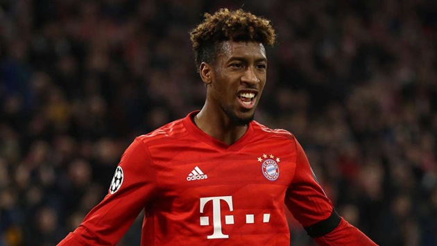 3. Kingsley Coman (Bayern Munich - tăng 25 triệu euro). Cựu sao PSG ngày càng đóng vai trò quan trọng trong lối chơi của Hùm xám. Chính vì vậy, ban lãnh đạo đội bóng nước Đức đang tìm cách trói chân anh bằng một bản hợp đồng mới, nhằm tránh sự nhòm ngó từ các thế lực khác.