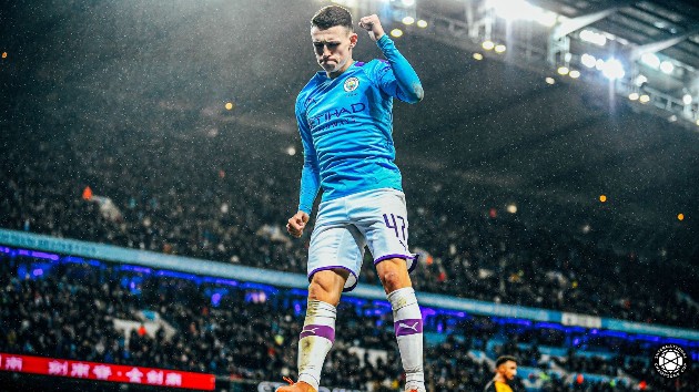 Phil Foden has scored nine goals for Man City across all competitions this season, already surpassing his goals tally from last term - Bóng Đá