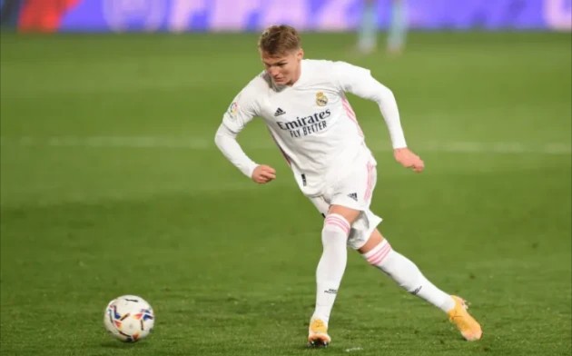 Odegaard đang trên đường đến Arsenal.