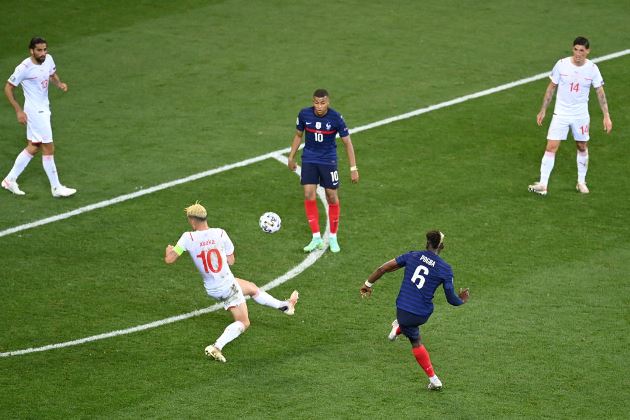 Paul Pogba leaves Man United fans stunned after incredible France goal at Euro 2020 - Bóng Đá