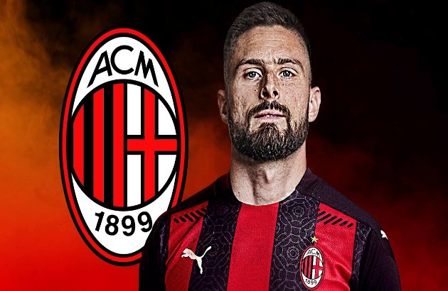 Olivier Giroud is expected to complete a move to AC Milan on Friday. Deal worth up to €3M including add-ons - Bóng Đá