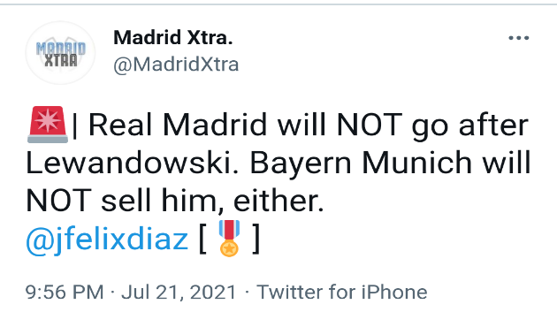 Real Madrid will NOT go after Lewandowski. Bayern Munich will NOT sell him, either. - Bóng Đá