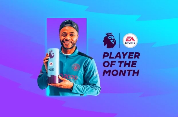 Sterling wins EA SPORTS Player of the Month award - Bóng Đá