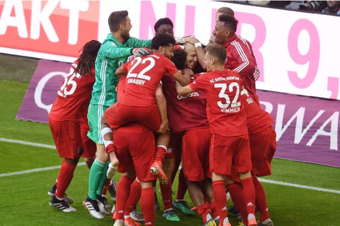 Bayern CHÍNH THỨC có thiên đường thứ 7 trong ngày Dortmund thắng nhẹ - Bóng Đá