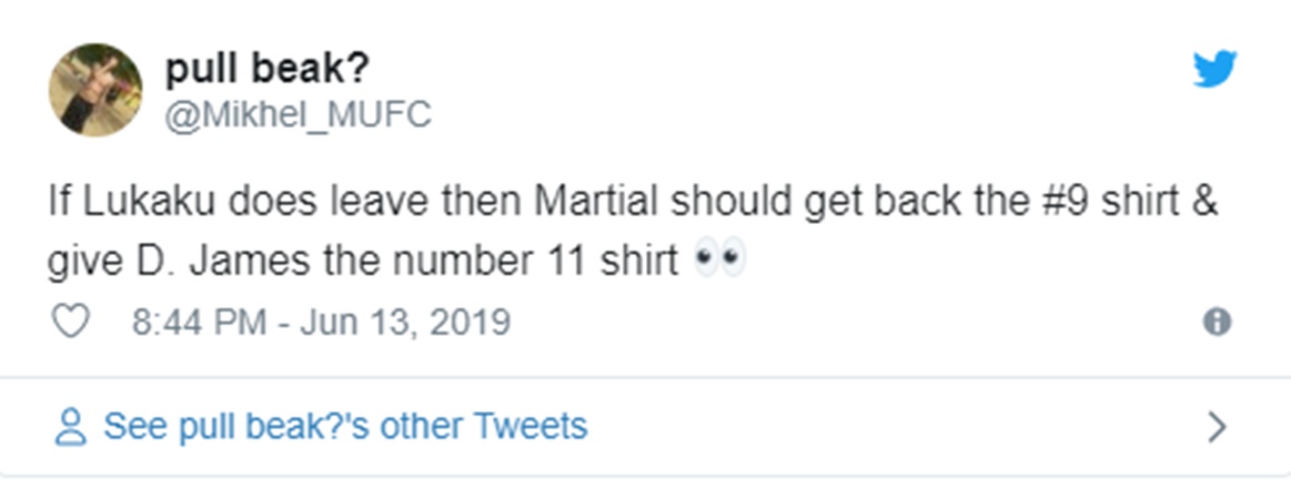 Manchester United fans make Anthony Martial shirt number demand - Bóng Đá