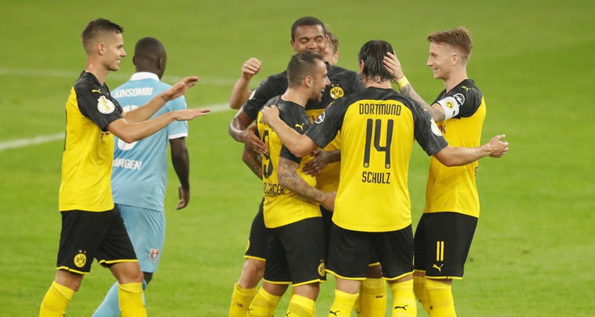 Götze and centre-backs on target as Dortmund claim 4-0 win in Münster - Bóng Đá