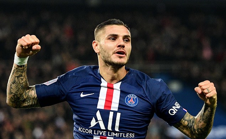 PSG 'decide to make Mauro Icardi's loan move from Inter Milan permanent - Bóng Đá