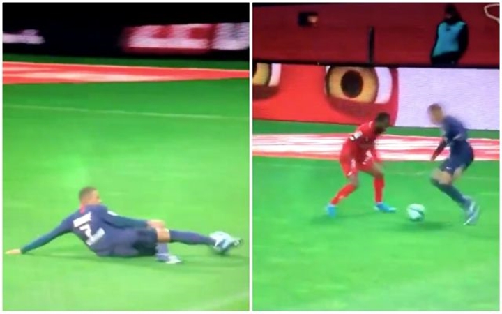  Mbappe keeps ball in play before pulling off magical nutmeg for PSG in Dijon defeat - Bóng Đá