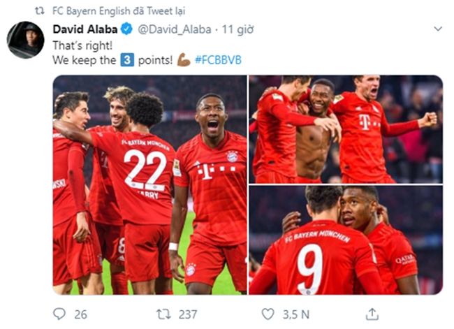 Dàn sao Bayern đồng lòng làm 1 việc sau khi hủy diệt Dortmund - Bóng Đá