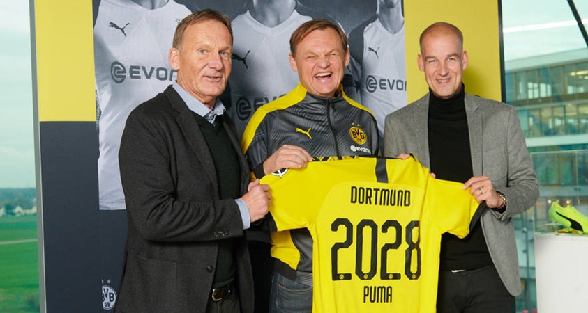 Borussia Dortmund and PUMA extend until 2028 - Bóng Đá