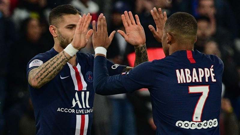 Mbappe linking with Icardi like he did with Falcao at Monaco - Bóng Đá