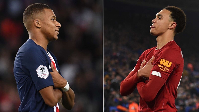 Alexander-Arnold explains his Mbappe celebration after rare Liverpool goal - Bóng Đá