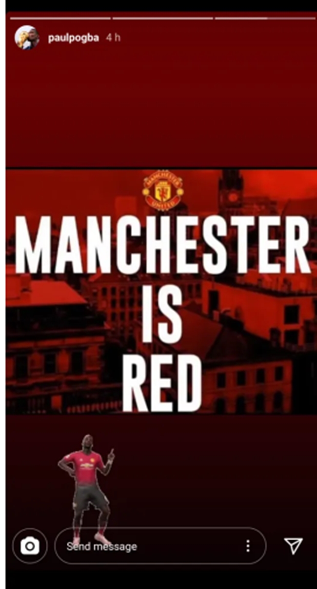 Paul Pogba breaks silence after Man Utd’s win against Man City   - Bóng Đá