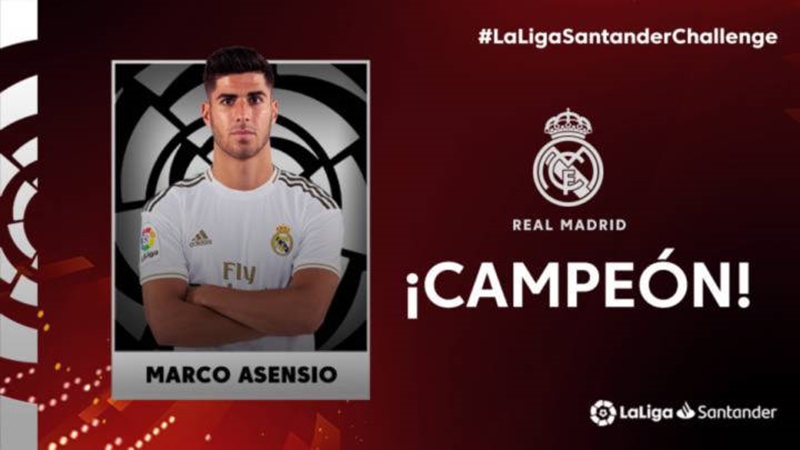 Real Madrid's Asensio wins gaming tournament after swapping pitch for Playstation - Bóng Đá