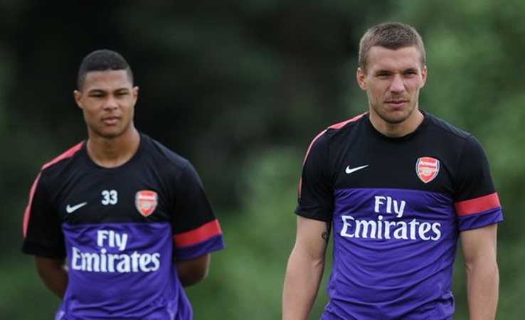 Serge Gnabry's failed Arsenal spell explained by former team-mate Lukas Podolski - Bóng Đá