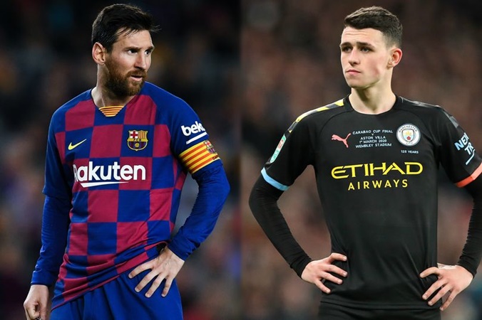 Lionel Messi makes prediction about Man City youngster Phil Foden - Bóng Đá
